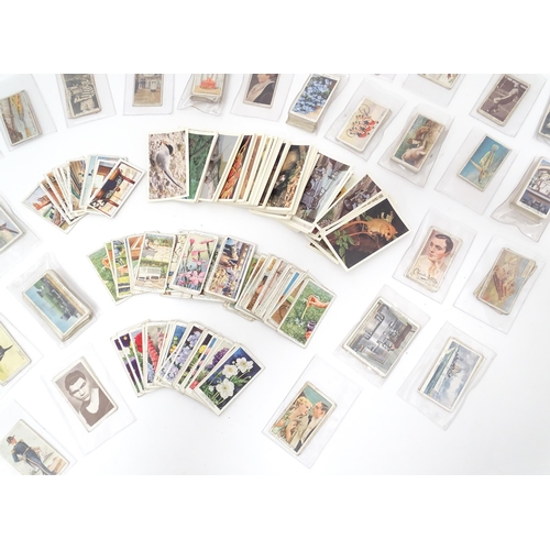 347 - A large quantity of 1930s and later cigarette cards, examples from series to include Senior Service ... 