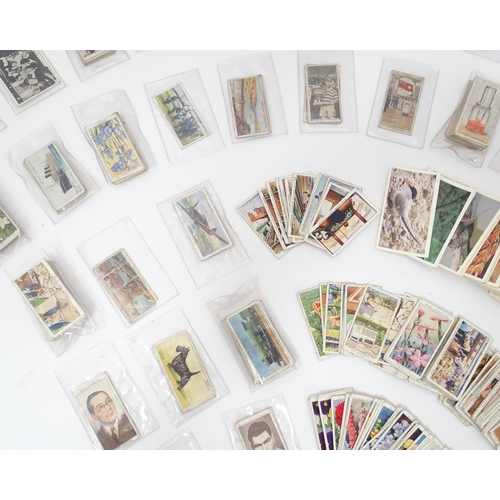 347 - A large quantity of 1930s and later cigarette cards, examples from series to include Senior Service ... 