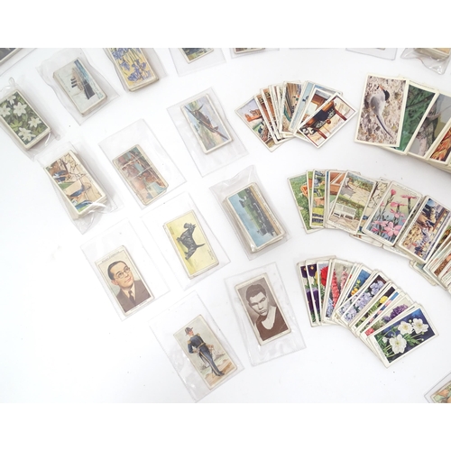 347 - A large quantity of 1930s and later cigarette cards, examples from series to include Senior Service ... 