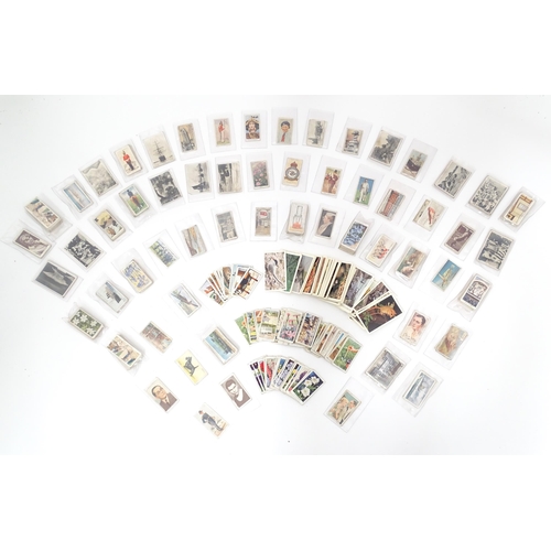 347 - A large quantity of 1930s and later cigarette cards, examples from series to include Senior Service ... 