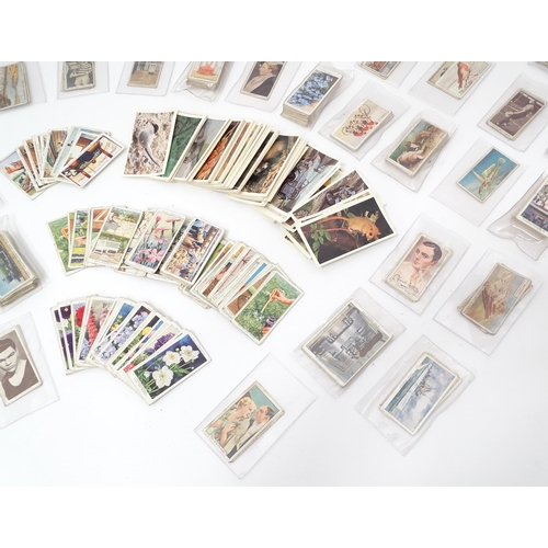 347 - A large quantity of 1930s and later cigarette cards, examples from series to include Senior Service ... 