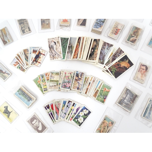 347 - A large quantity of 1930s and later cigarette cards, examples from series to include Senior Service ... 