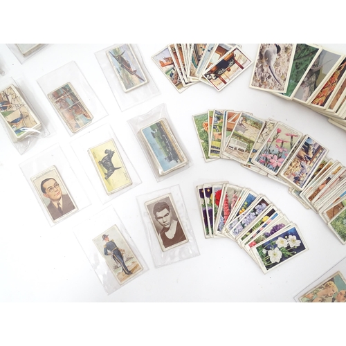 347 - A large quantity of 1930s and later cigarette cards, examples from series to include Senior Service ... 