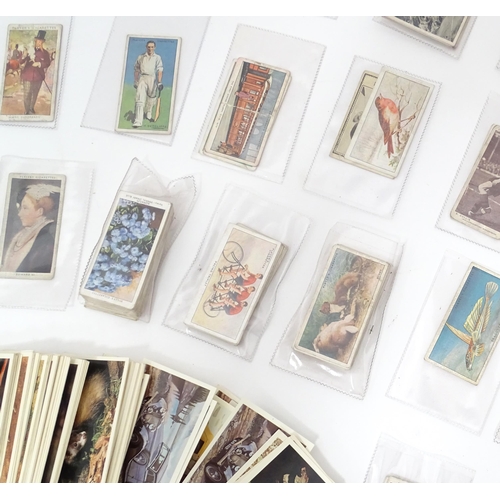 347 - A large quantity of 1930s and later cigarette cards, examples from series to include Senior Service ... 