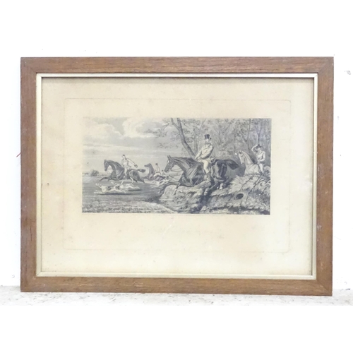 348 - Three hunting engravings after Inglis Sheldon-Williams comprising The Find Forrid Hoick, The Find Ta... 