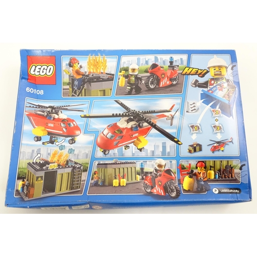 48 - Toys: Four Lego sets to include a Lego Creator Seaside House 7346, a Lego City Fire Response Unit He... 