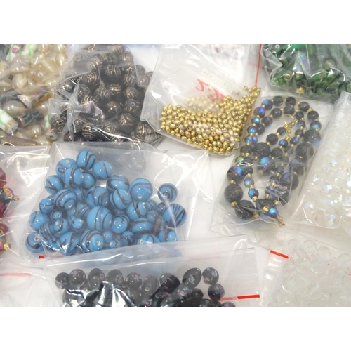 601 - A quantity of jewellery making accessories to include various fastenings / fittings together with as... 