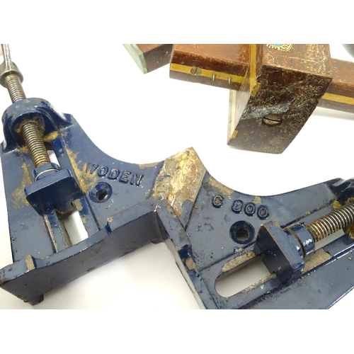 640 - Workshop Tools : a quantity of mid to late 20thC carpentry / woodworking tools to include chisels, p... 