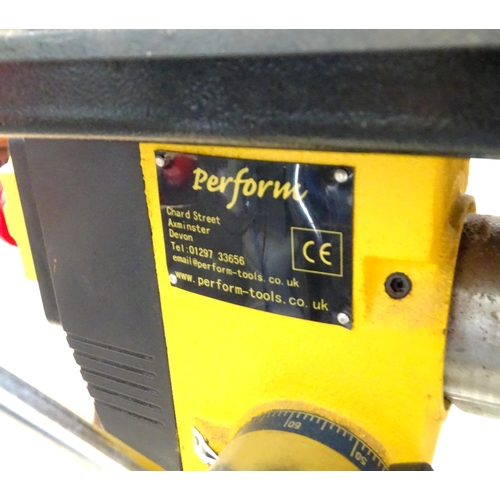 644 - Workshop Tools :  a Perform CCRD 16mm radial drill press, with manual, approx 36