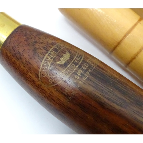 661 - Workshop Tools : a Perform six-piece carpentry chisel set, togther with eight loose examples by Haml... 