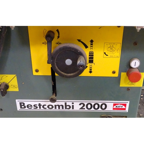 669 - Workshop Tools : a Kity Bestcombi 2000 combination woodworking machine, with manual. Approx 39
