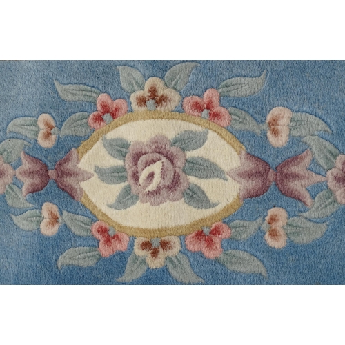 703 - Carpet / Rug : Four various rugs. The largest approx 62