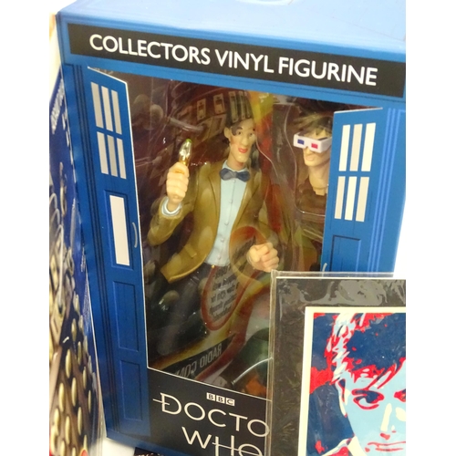 734 - Toys: A quantity of Doctor Who figures to include the 10th Doctor, Tardis', Daleks, Cassandra, Jundo... 