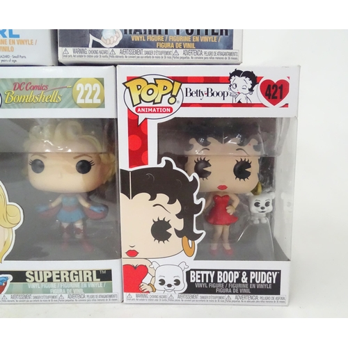 847 - Collectors toys : A quantity of Funko POP! toys to include Thestral, Freddie Mercury, Carl, Harry Po... 