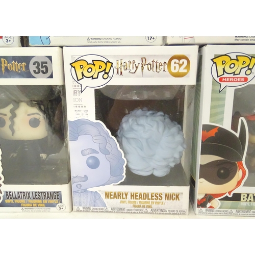 849 - Collectors toys : A quantity of Funko POP! toys to include, Kylo Ren, Mr. Meeseeks, Galina 'Red' Rez... 