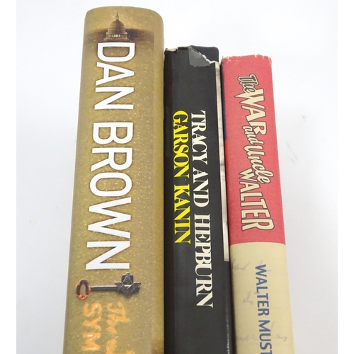 856 - Books: A quantity of assorted books to include Goldwyn by A. Scott Berg, The Lost Symbol by Dan Brow... 