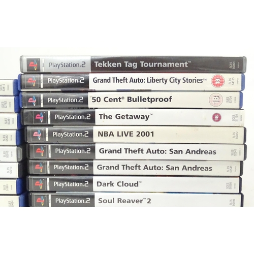 870 - Toys: A quantity of assorted PlayStation 2 (PS2) games to include Call of Duty, Stealth Force The Wa... 