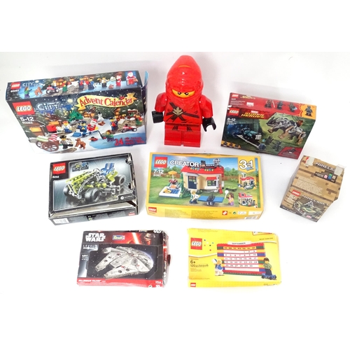817 - Toys : a quantity of assorted Lego, boxed examples including Marvel Super Heroes, Creator, Technic, ... 