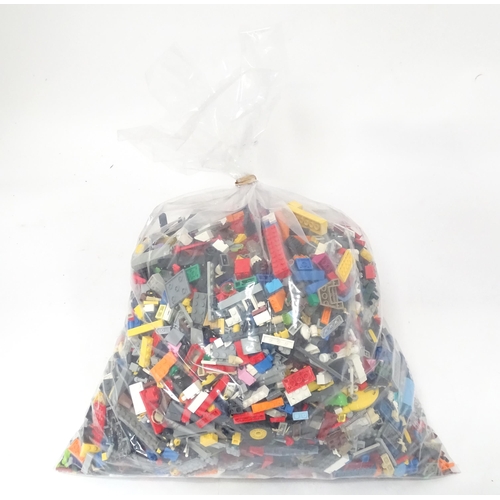 880 - A quantity of Lego to include bricks, wheels and figures etc.