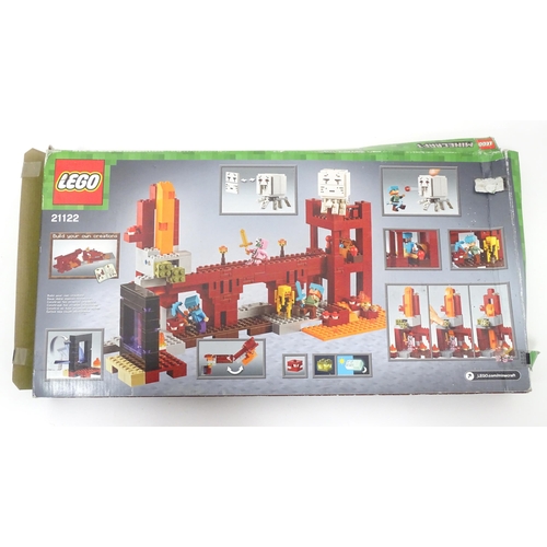 303 - A quantity of Lego sets to include Minecraft The Nether Fortress Set 21122, Elves Azari and the Magi... 