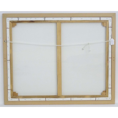 603 - Gerald R. Marsland, 21st century, Acrylic on canvas, Dead Calm at St Abbs Head, Scotland. Signed and... 