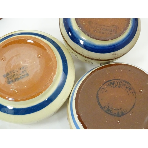 43 - A quantity of assorted motto ware to include examples by Dartmouth pottery, Longpark Torquay, etc.