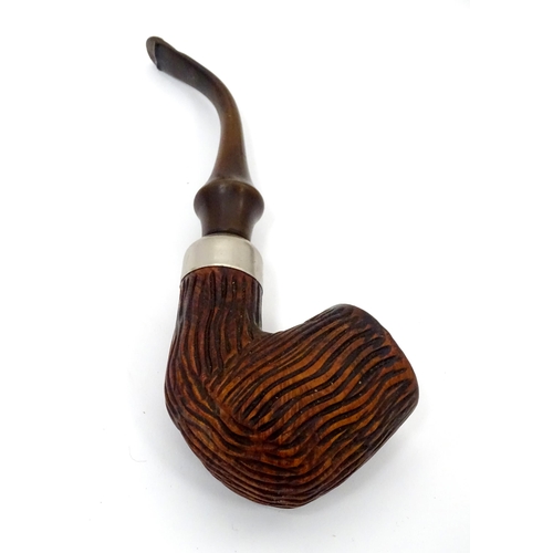 89 - A quantity of mid 20thC smoking pipes / estate pipes , comprising an author marked 'Wessex - hand ma... 