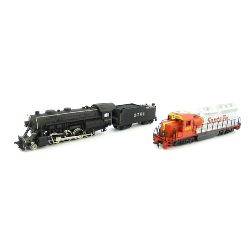 854 - Toys - Model Train / Railway Interest : Bachmann HO scale model electric train / locomotive no. 651 ... 