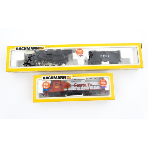 854 - Toys - Model Train / Railway Interest : Bachmann HO scale model electric train / locomotive no. 651 ... 