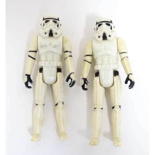 866 - Collector's Toys : A quantity of Star Wars GMFGI action figures comprising Chewbacca 1977 Hong Kong,... 