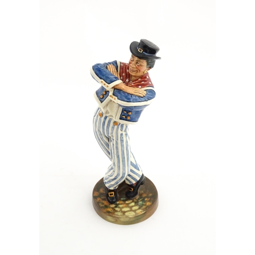 103 - A Royal Doulton figure The Hornpipe HN2161. Marked under. Approx. 9 1/4