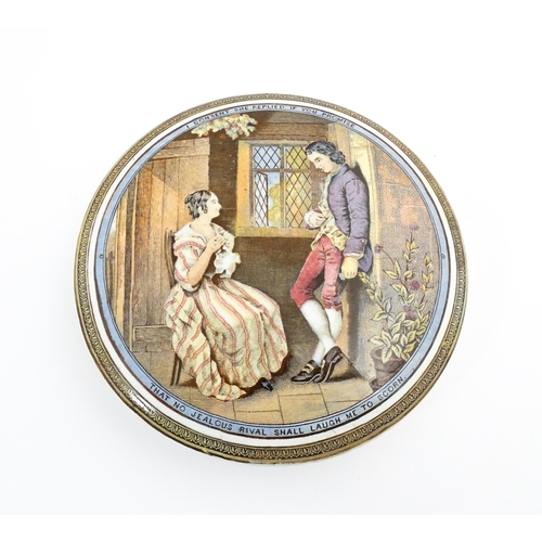 214 - A quantity of Prattware pot lids to include F. M. Lord Raglan & General Canrobert, I Consent She Rep... 