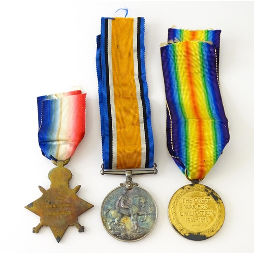 843 - Militaria , First World War / World War One / WWI / WW1 : a British War Medal awarded to 249948 Air ... 