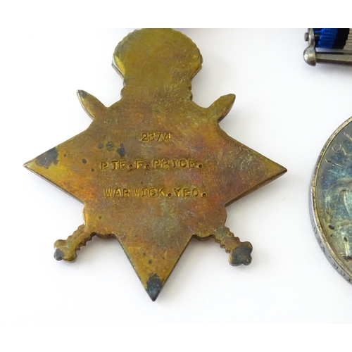 843 - Militaria , First World War / World War One / WWI / WW1 : a British War Medal awarded to 249948 Air ... 