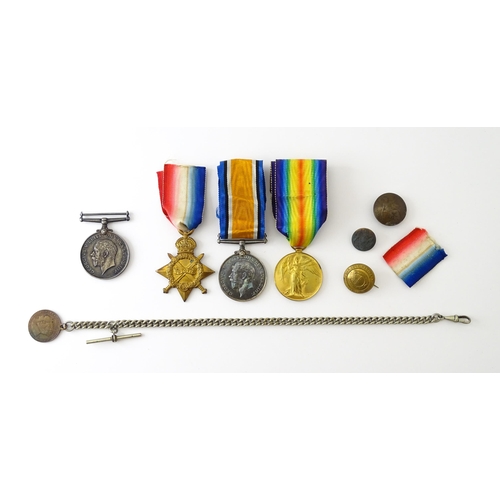 843 - Militaria , First World War / World War One / WWI / WW1 : a British War Medal awarded to 249948 Air ... 