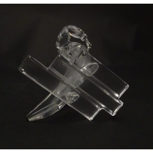 307 - Three Swarovski crystal figures from the Magic of the Dance trilogy comprising Anna, Antonio and Isa... 