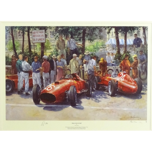 1929 - After Alan Fearnley (b. 1942), Two signed limited edition Grand Prix racing prints, comprising The R... 