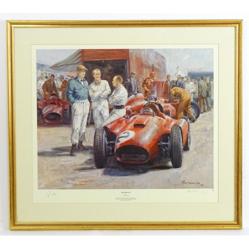 1929 - After Alan Fearnley (b. 1942), Two signed limited edition Grand Prix racing prints, comprising The R... 