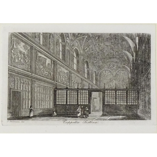 1944 - Six assorted engravings to include three Italian engravings - Basilica di S. Maria Maggiore, after A... 