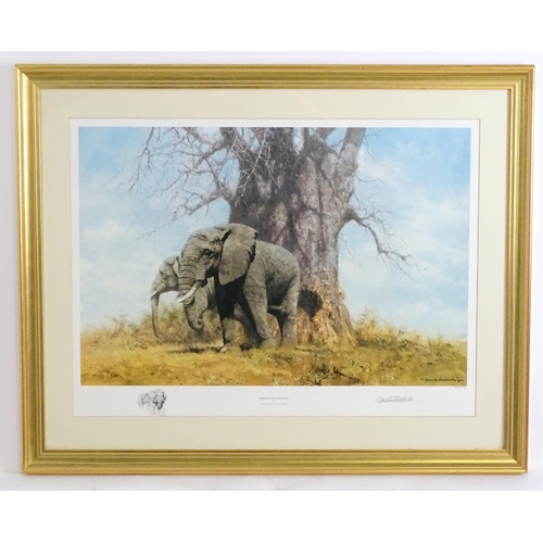 1937 - After David Shepherd (1931-2017), Two signed Limited edition prints, Jungle Gentleman (1535/2000), a... 