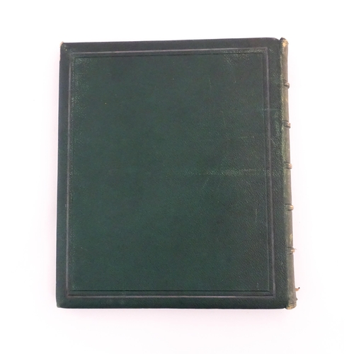 66 - Book: A 1916 Royal Exchange Assurance presentation log of workers presented to Mr W. N. Whymper as a... 