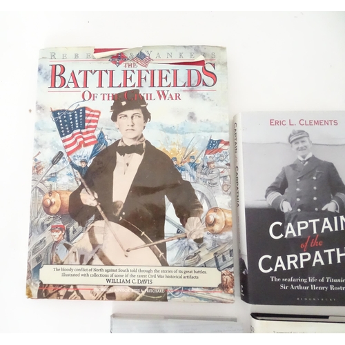 810 - Militaria : a quantity of assorted books on the subject of the RAF / WWII / Battle of Britain , to i... 