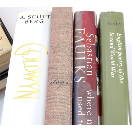 826 - Books: A quantity of assorted books to include Goldwyn by A. Scott Berg, The Lost Symbol by Dan Brow... 