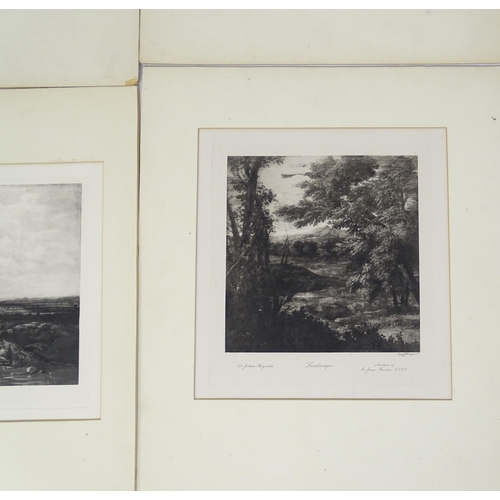 863 - A quantity of assorted prints and engravings to include examples after Sir Joshua Reynolds, Philips ... 