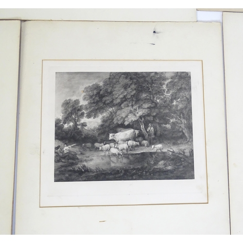 863 - A quantity of assorted prints and engravings to include examples after Sir Joshua Reynolds, Philips ... 