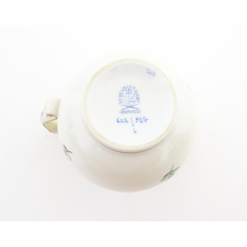 79 - WITHDRAWN FROM AUCTION - Apologies for any inconvenience caused**. A Herend porcelain teapot decorat... 