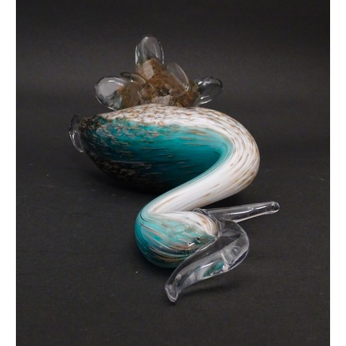 237 - A Murano glass model of a bird. Approx. 12 1/2