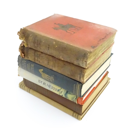 911 - Books: Six assorted books relating to horses comprising British Ponies Running Wild and Ridden, by A... 