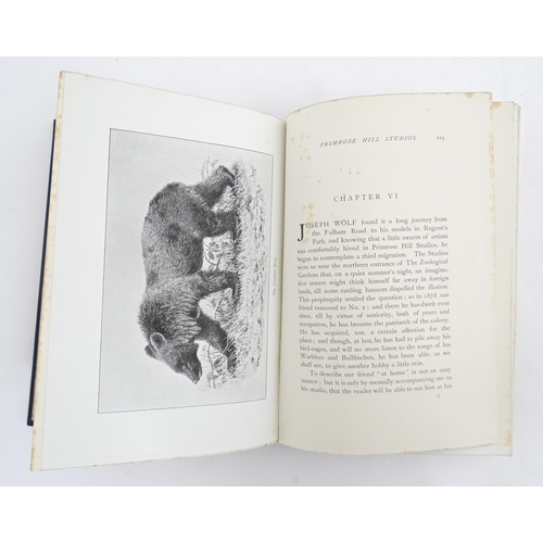 954 - Book: The Life of Joseph Wolf, Animal Painter, by A. H. Palmer. Published by Longmans, Green, and Co... 