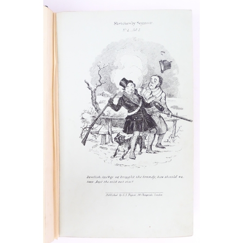 989 - Book: Sketches by Seymour - Five volumes in one. Published by G. S. Tregear, London, c. 1835